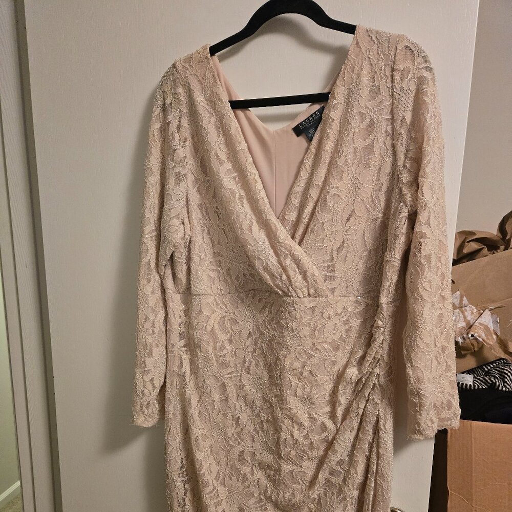 Ralph Lauren light beige dress